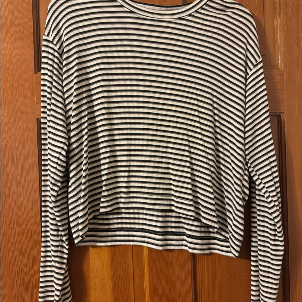 Z-Supply Striped Black and White Women's Top